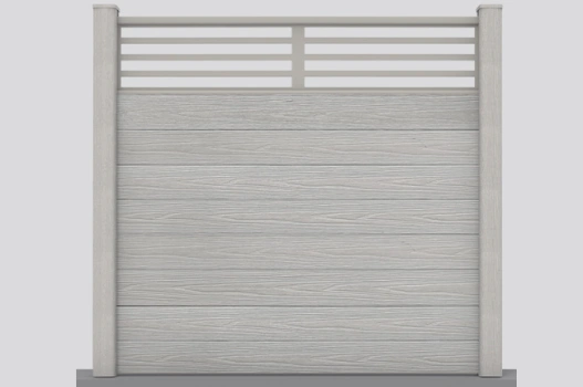 How does Garden Fence Composite resist fading caused by UV rays?